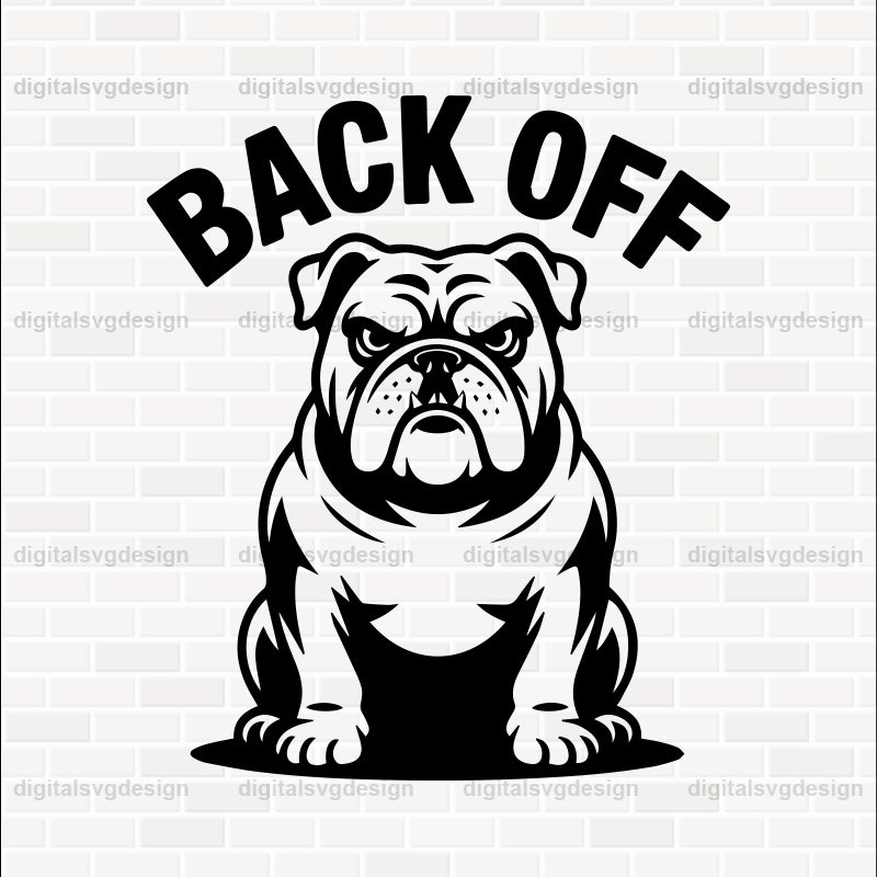 Back Off SVG
