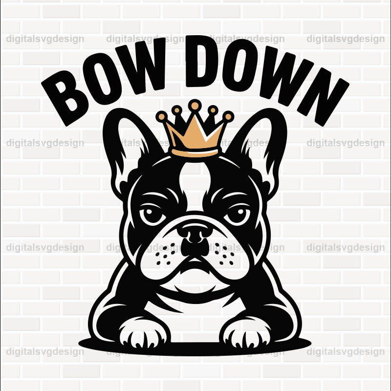 Bow Down (2) SVG