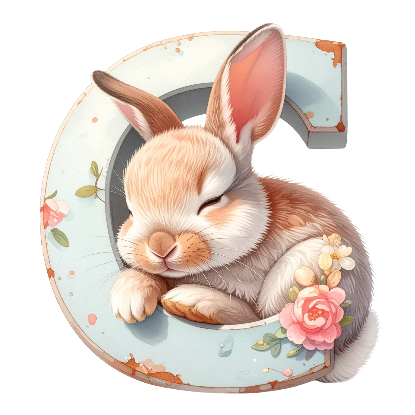 C Easter Bunny PNG Clip Art