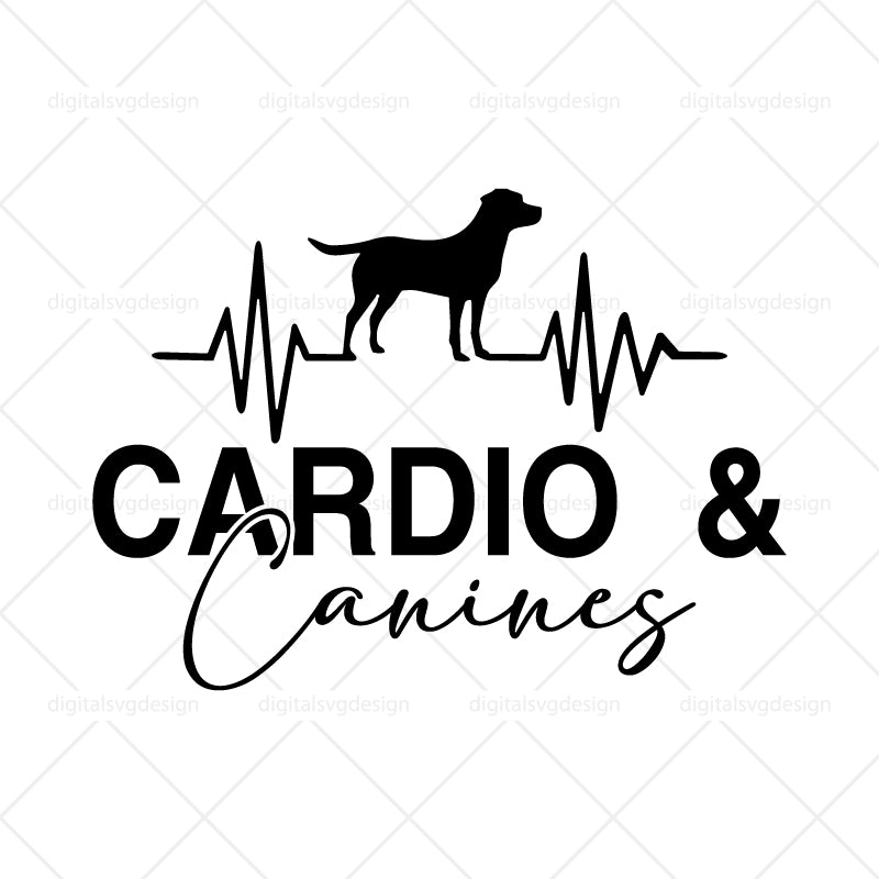 Cardio & Canines 2 SVG