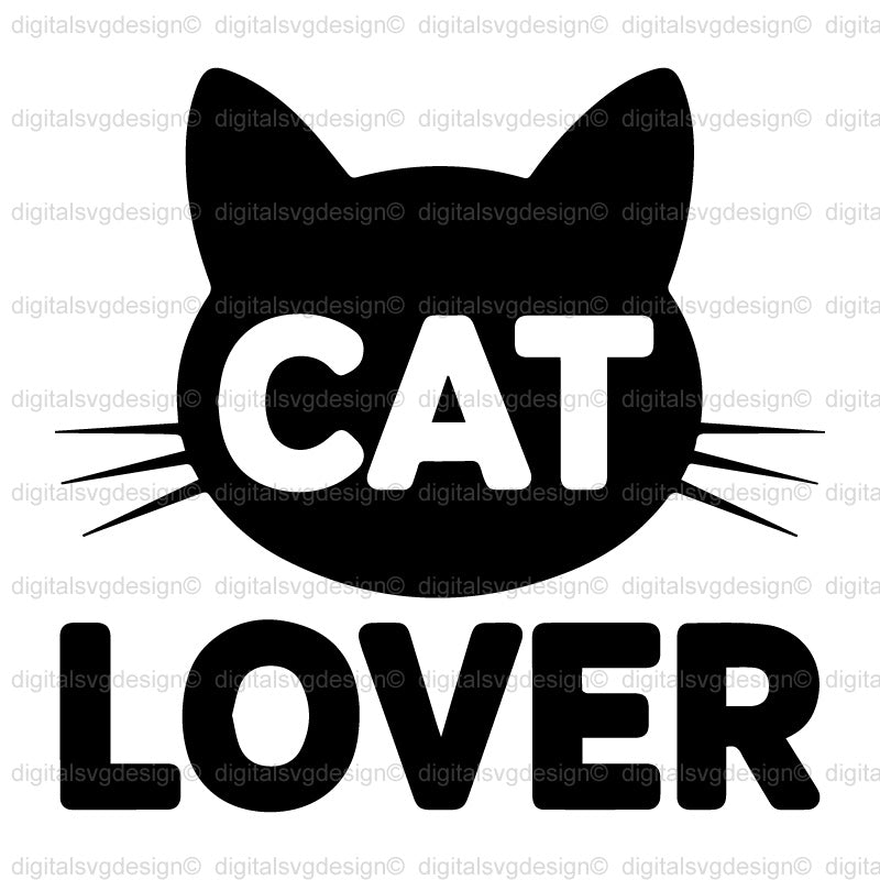 Cat Lover SVG