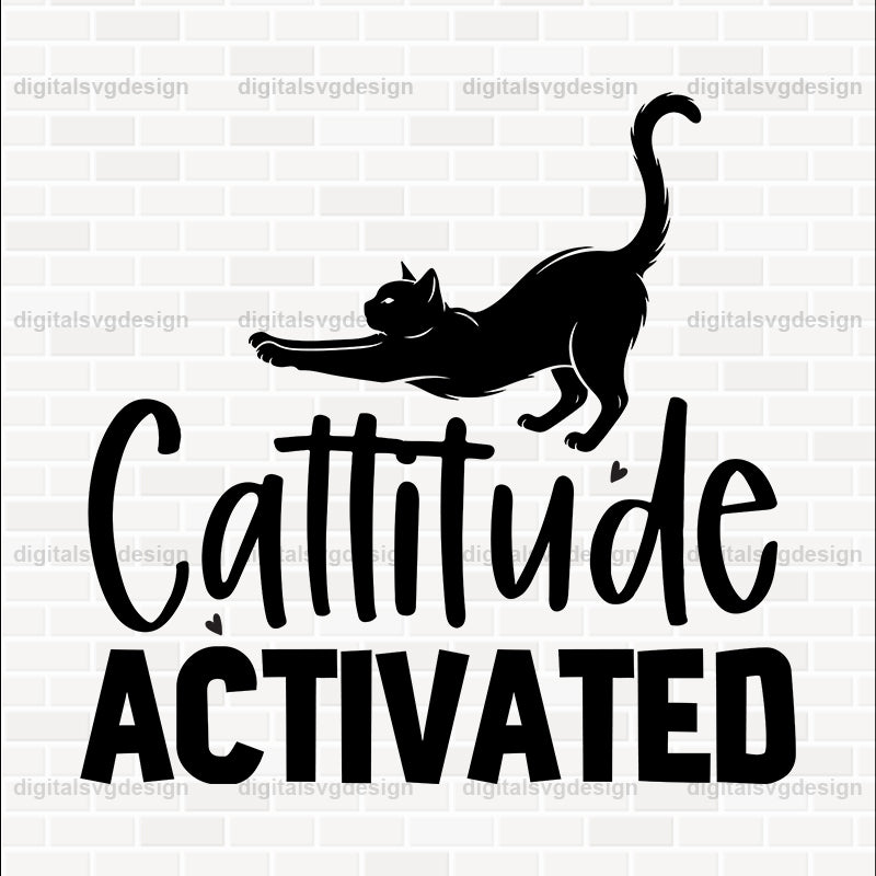 Cattitude Activated SVG