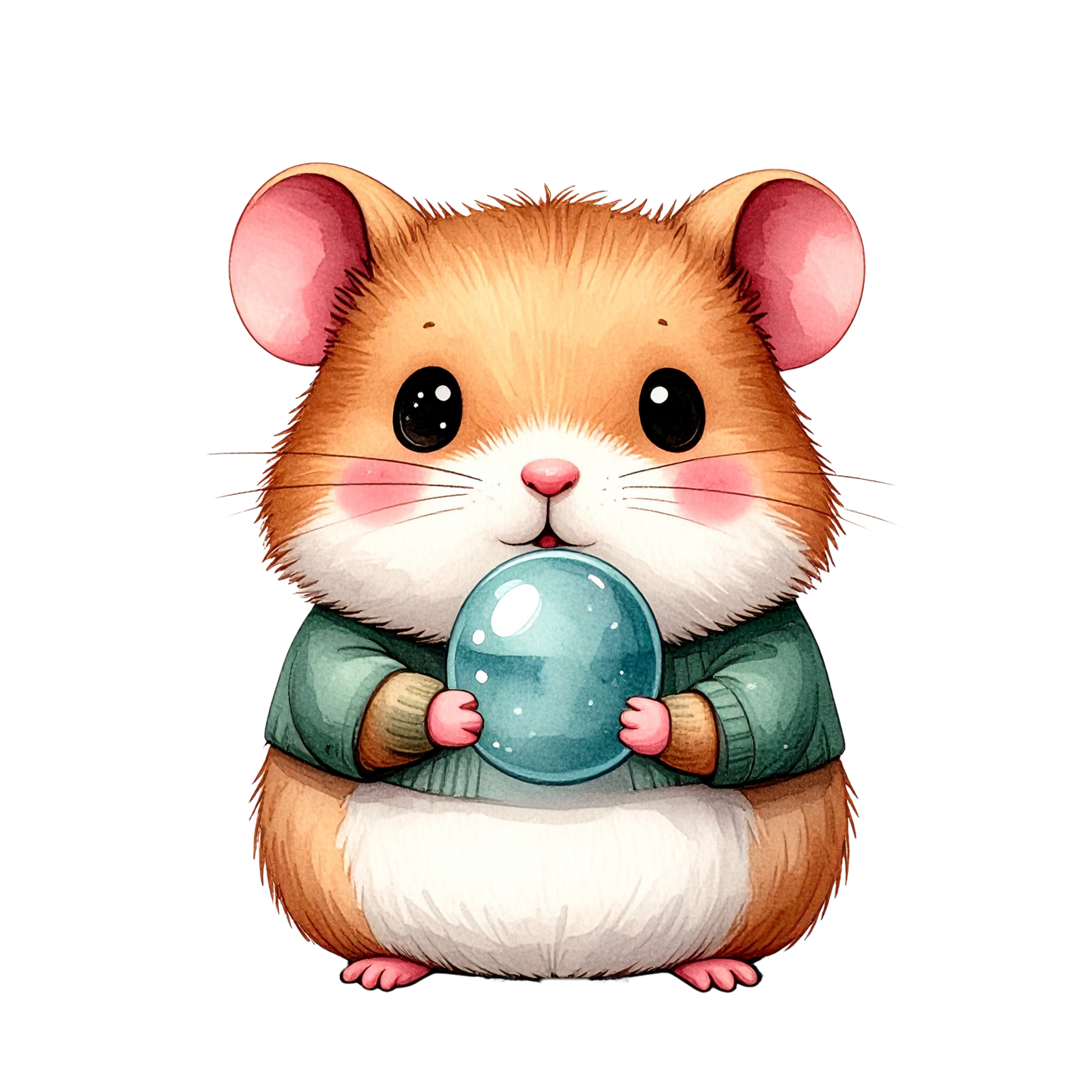 Cute Hamster Birthday Clipart PNG 20