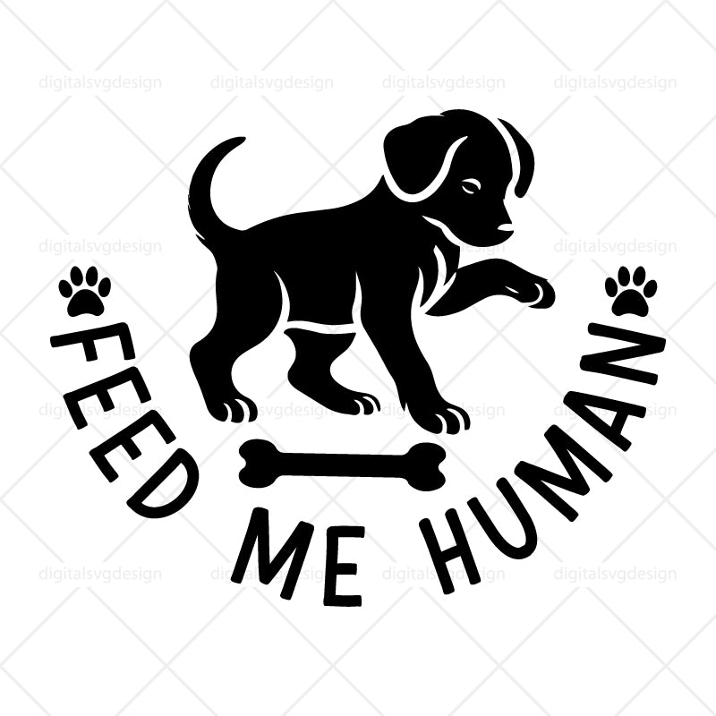 Feed Me Human SVG