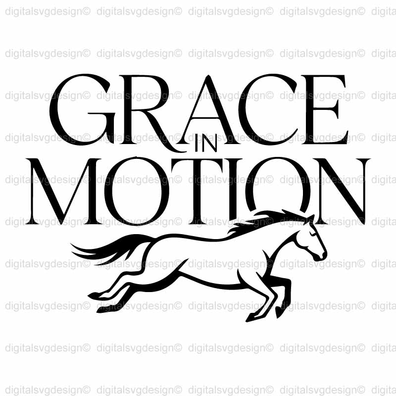 Grace In Motion SVG