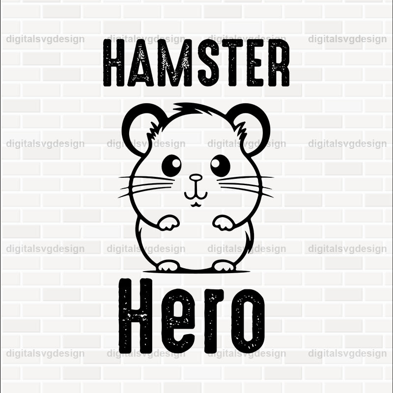 Hamster Hero SVG