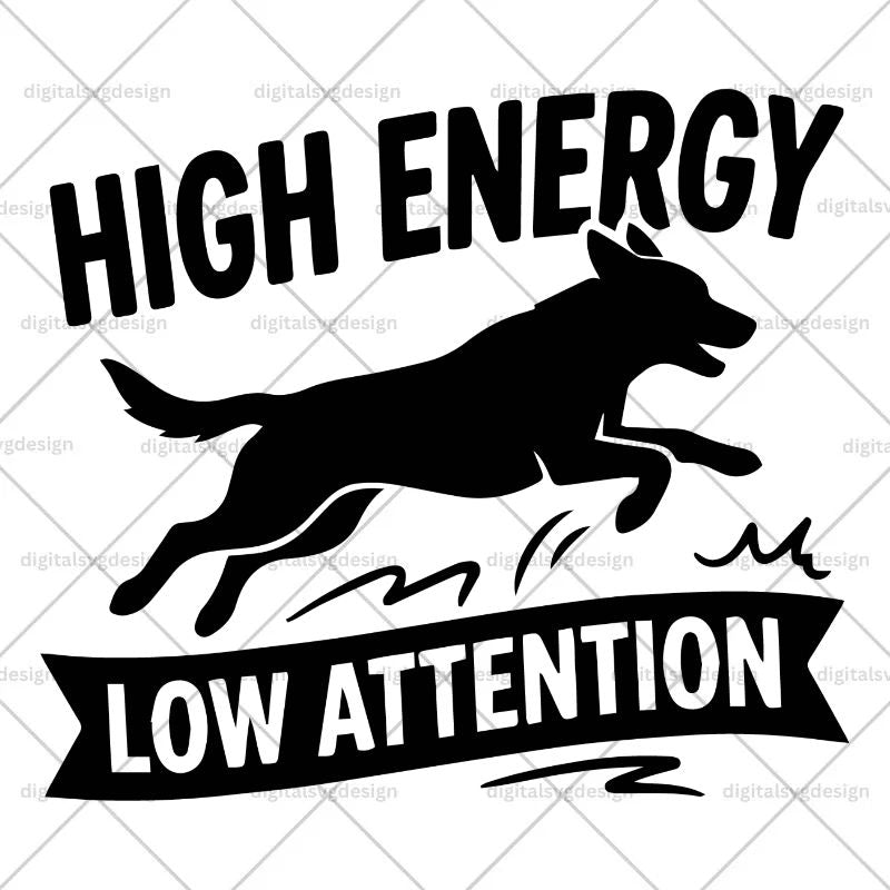 High Energy Low Attention SVG
