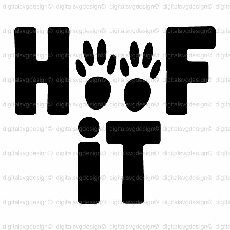 Hoof It SVG