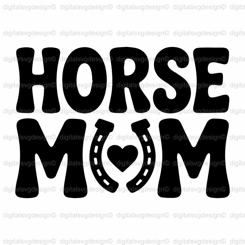 Horse Mom SVG