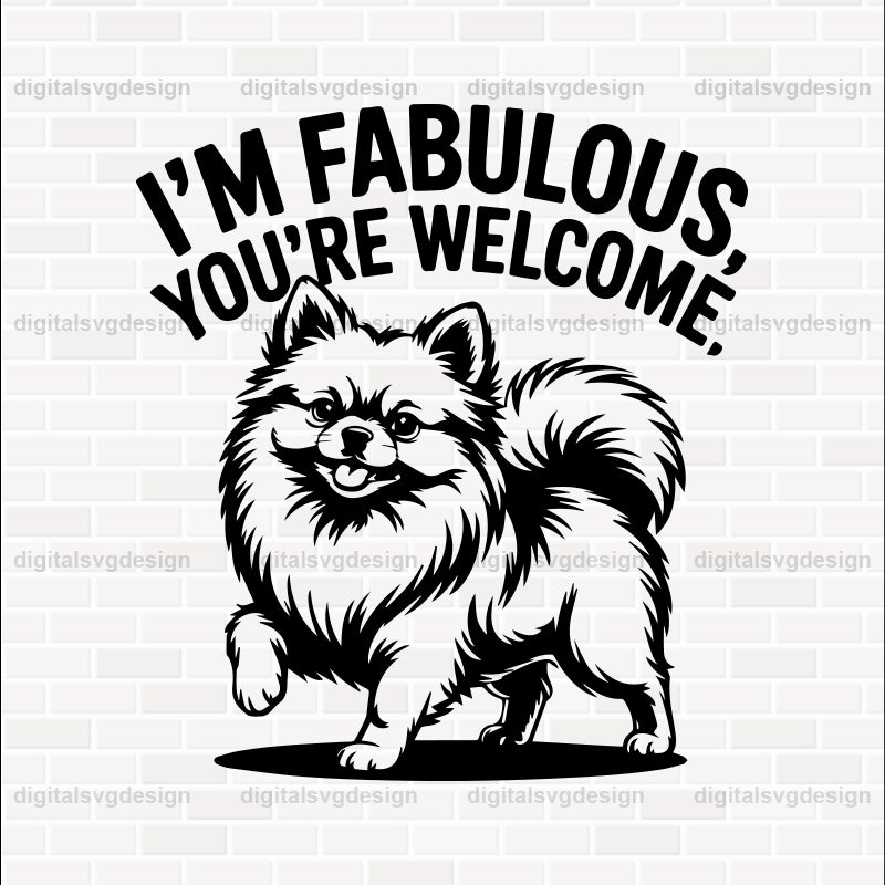I'M Fabulous, You'Re Welcome, (2) SVG