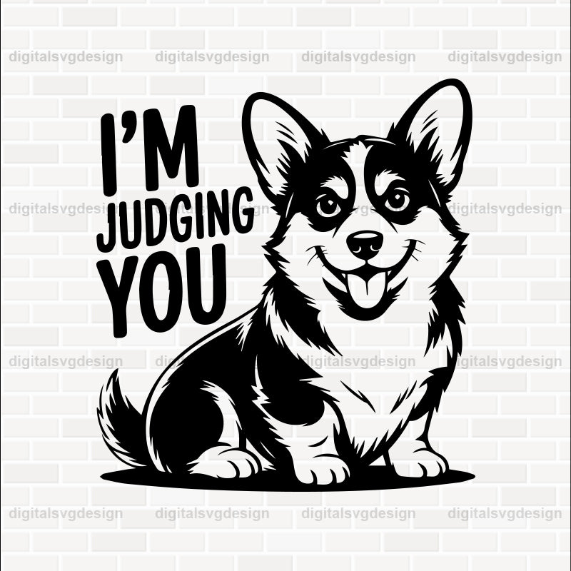 I'M Judging You SVG