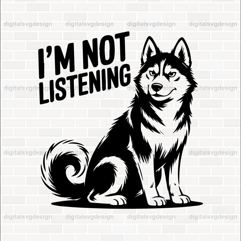 I'M Not Listening (2) SVG