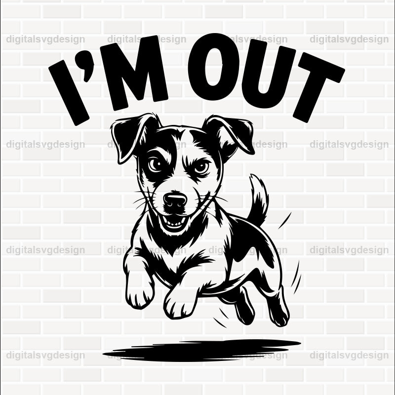 I'M Out SVG
