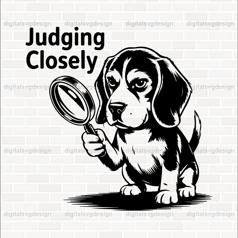 Judging Closely SVG