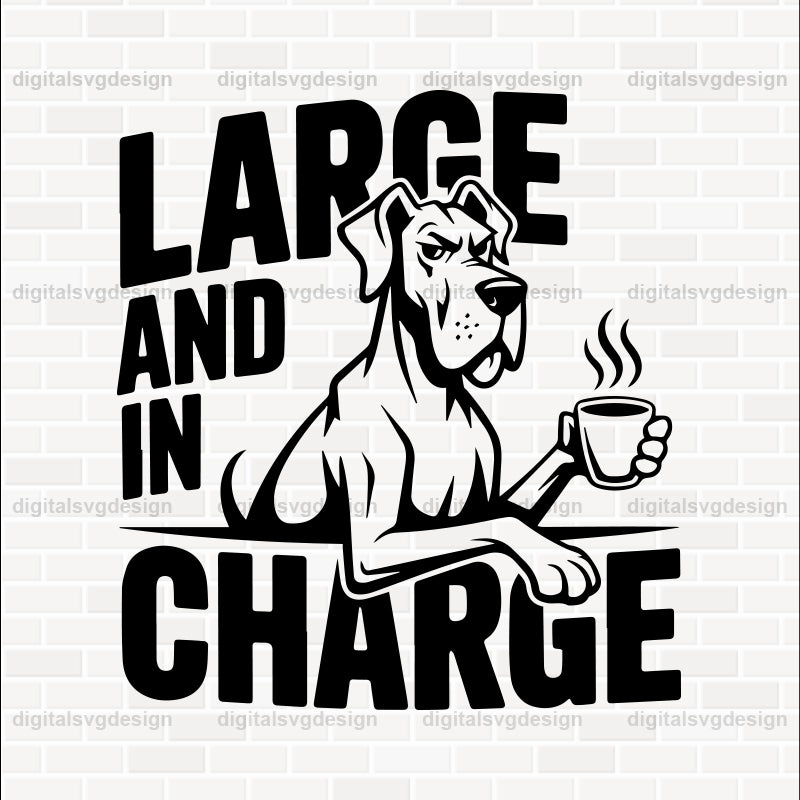 Large And In Charge (2) SVG