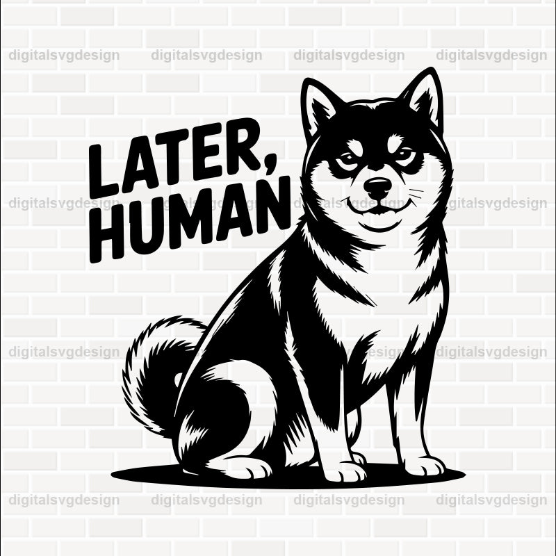 Later, Human SVG