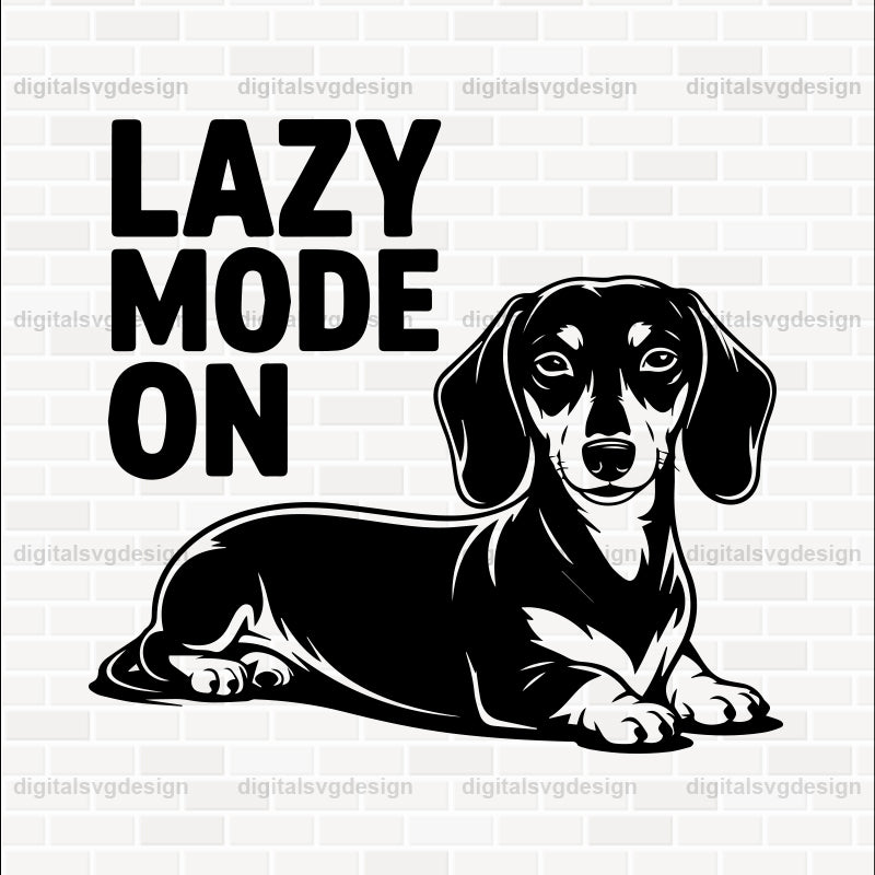 Lazy Mode On (2) SVG
