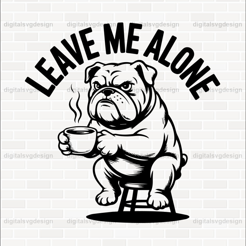 Leave Me Alone SVG