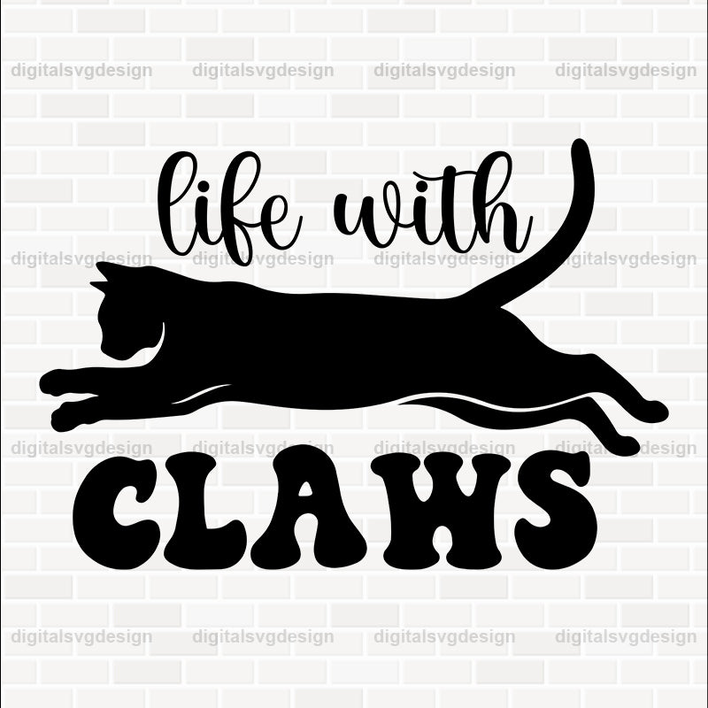 Life With Claws SVG