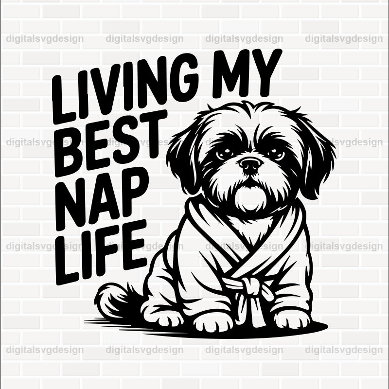 Living My Best Nap Life SVG