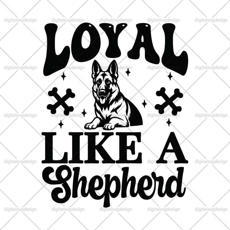 Loyal Like A Shepherd SVG