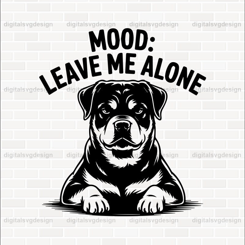Mood Leave Me Alone SVG