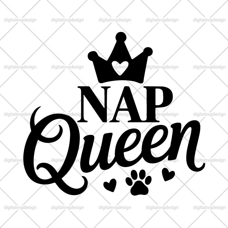Nap Queen SVG