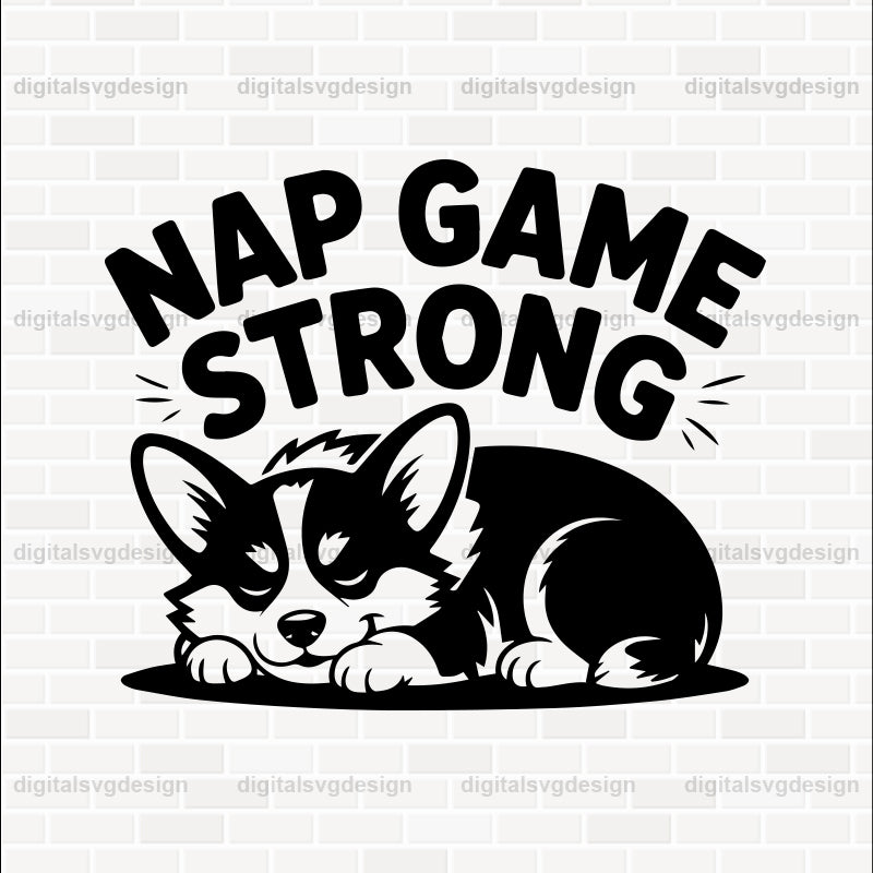 Nap Game Strong SVG