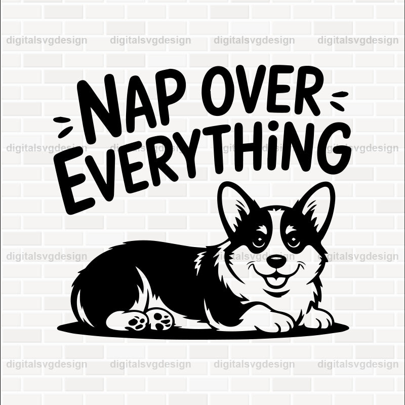 Nap Over Everything SVG