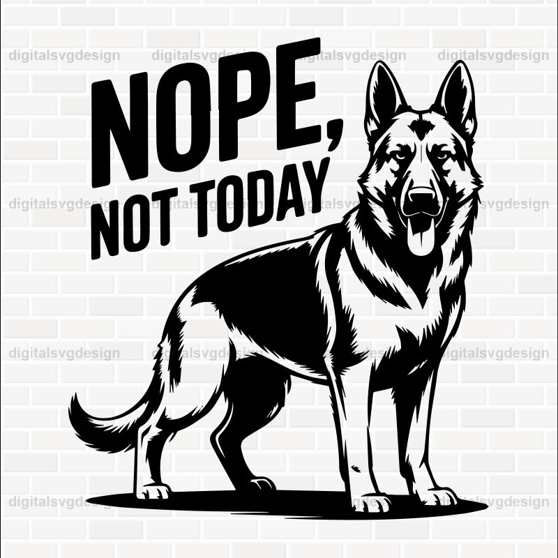Nope, Not Today SVG