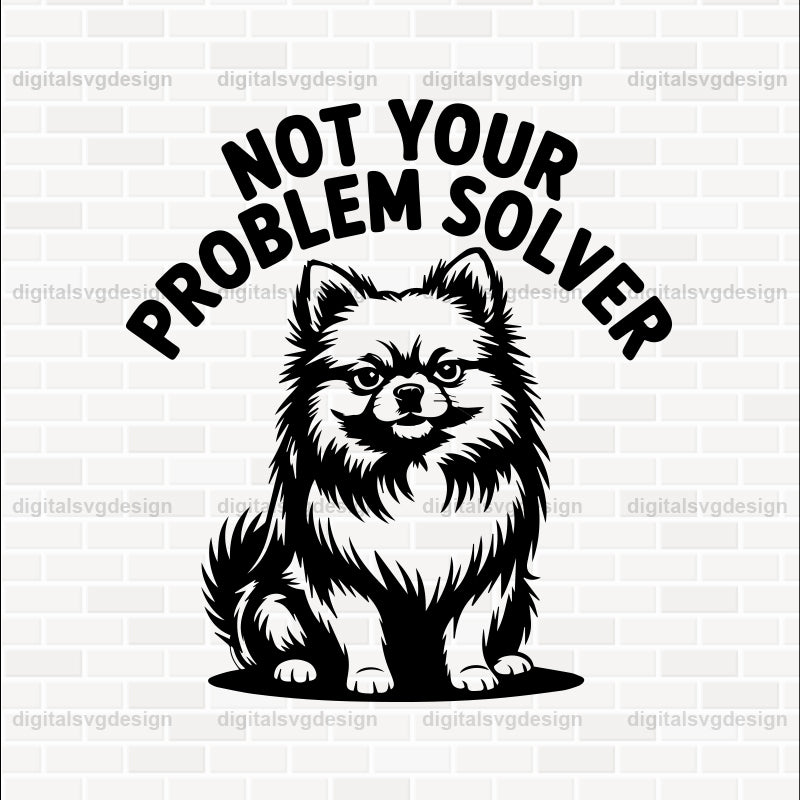 Not Your Problem Solver SVG