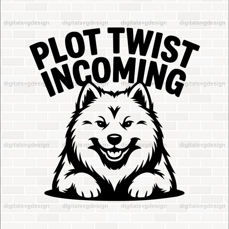 Plot Twist Incoming SVG