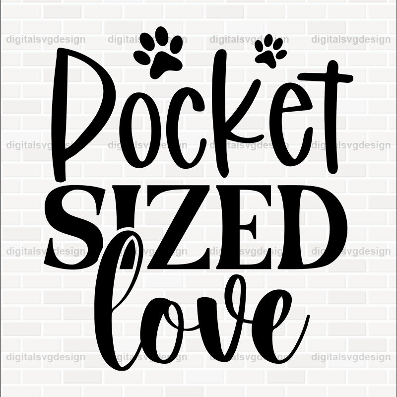 Pocket Sized Love SVG