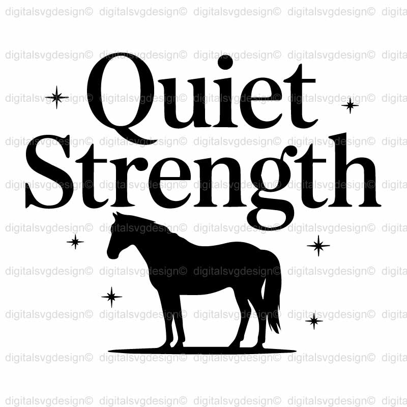 Quiet Strength SVG