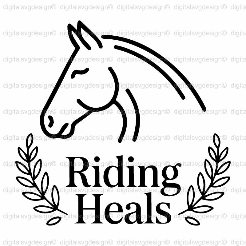Riding Heals SVG