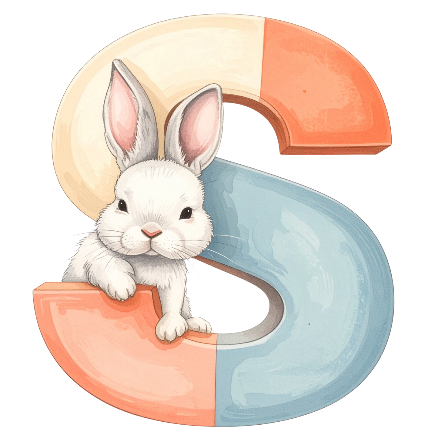 S Easter Bunny PNG Clip Art