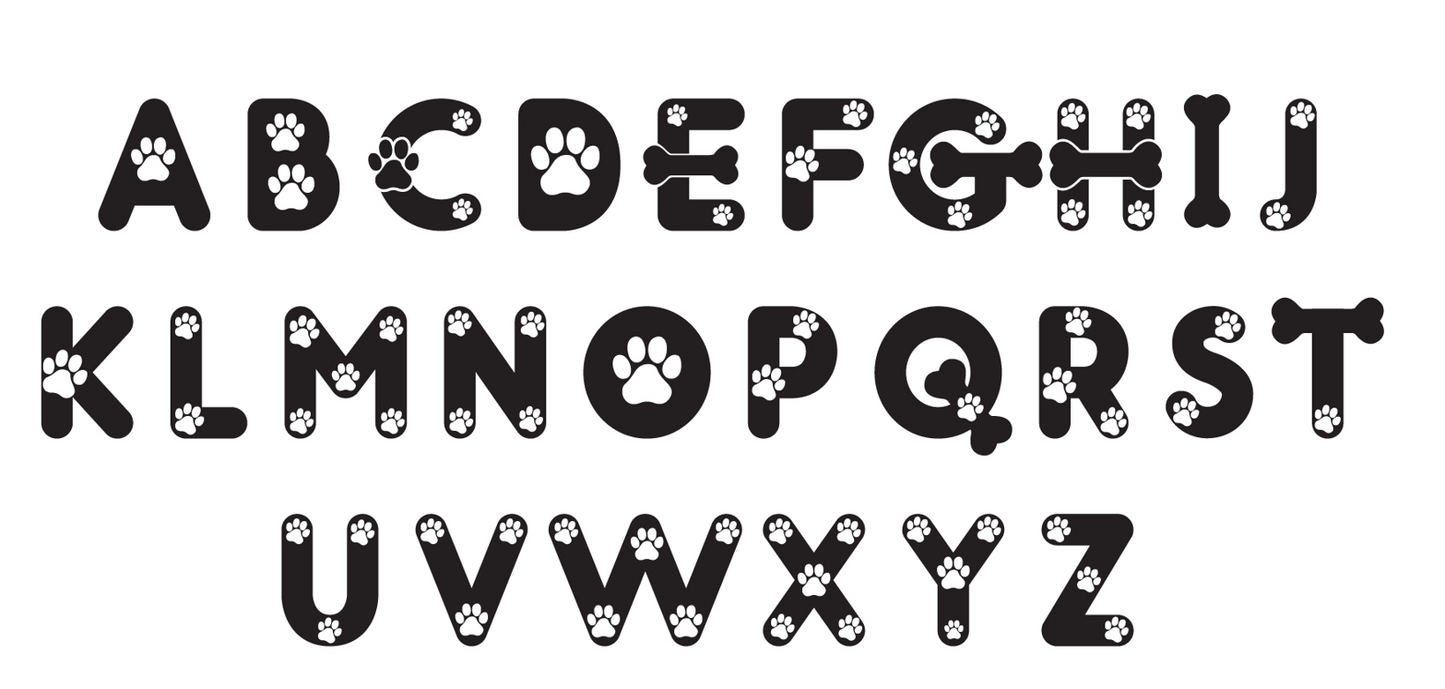 Paw Stamp Pet Font – OTF & TTF Font
