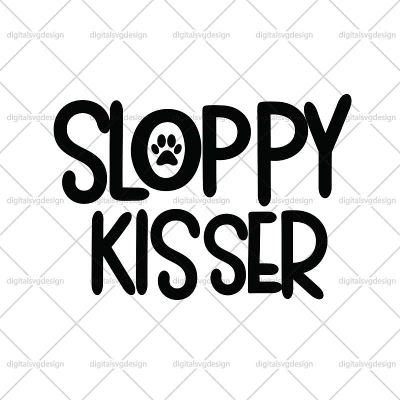 Sloppy Kisser SVG