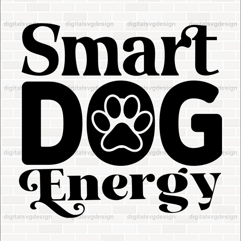 Smart Dog Energy SVG