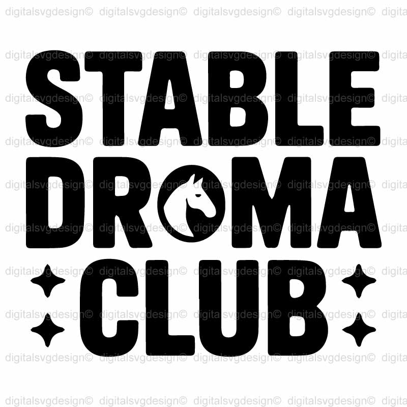 Stable Drama Club SVG
