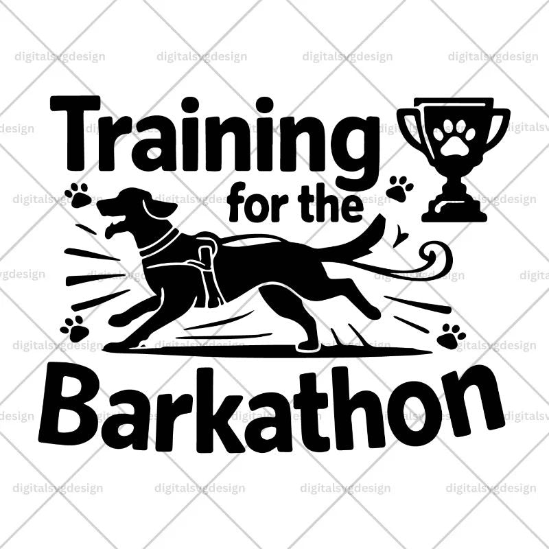 Training For The Barkathon SVG
