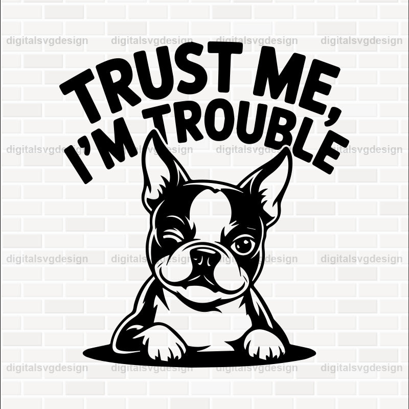 Trust Me, I'M Trouble SVG