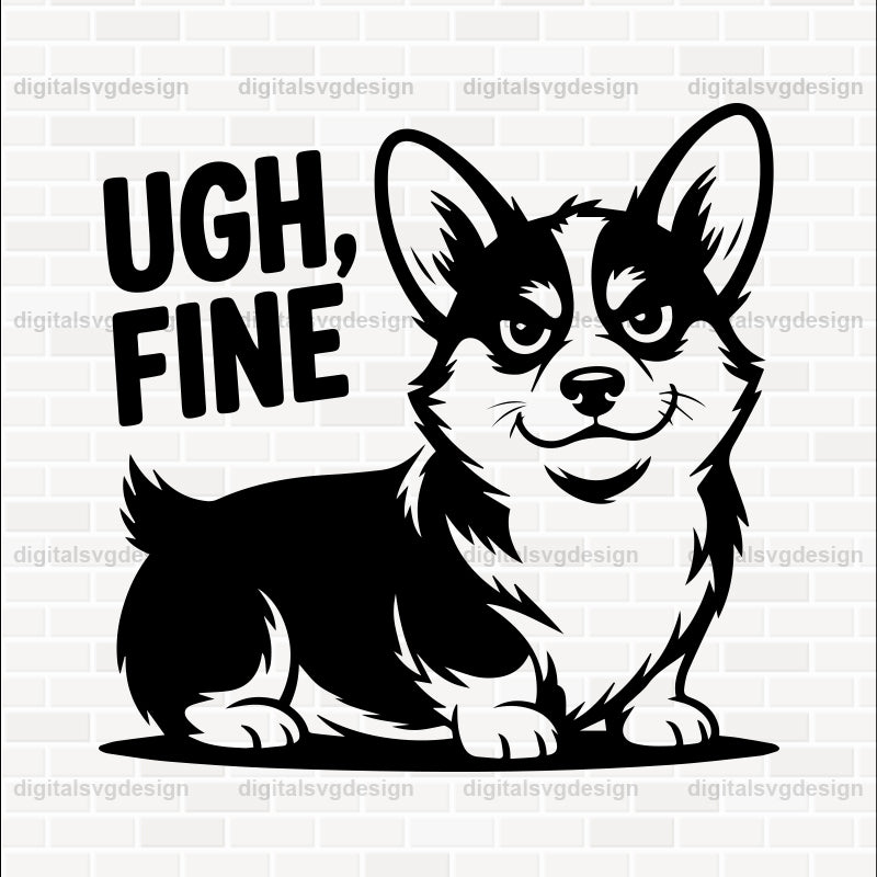 Ugh, Fine (2) SVG