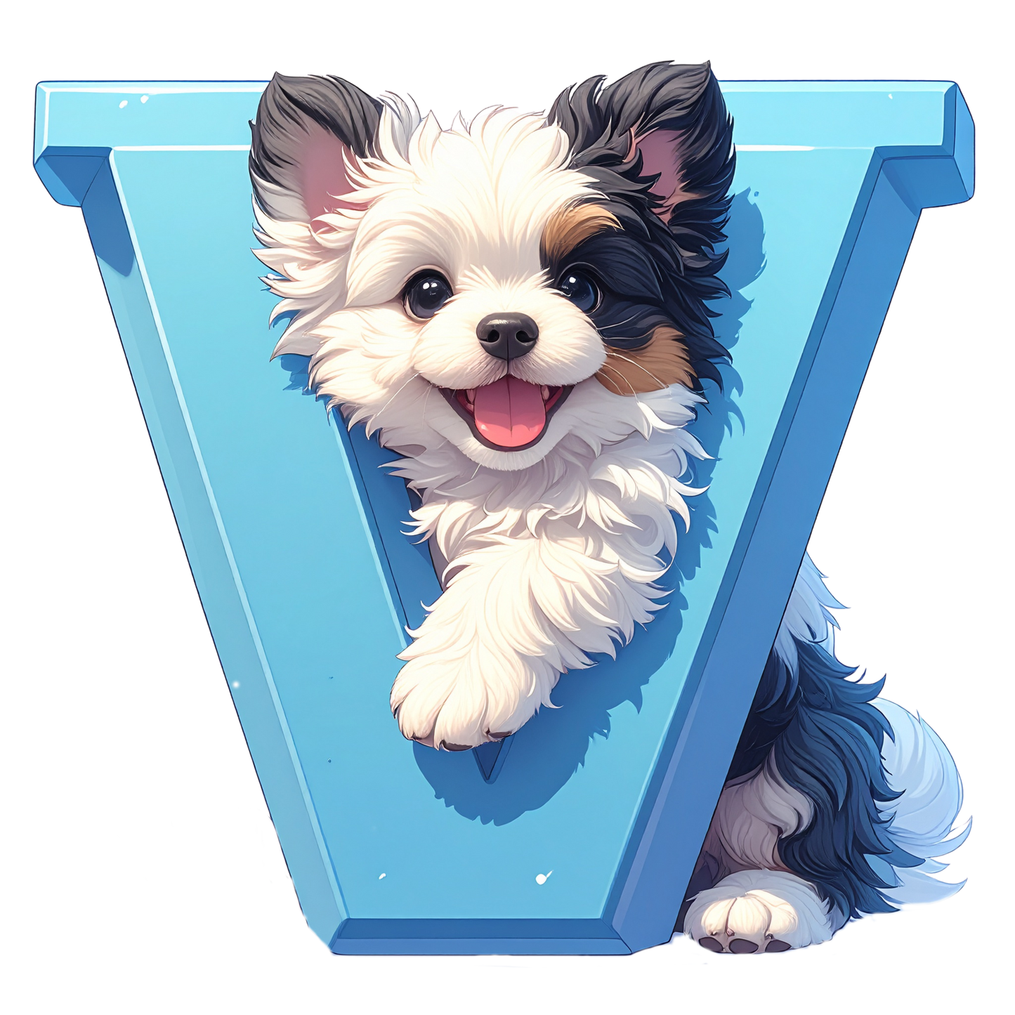 V Puppy PNG Clip Art