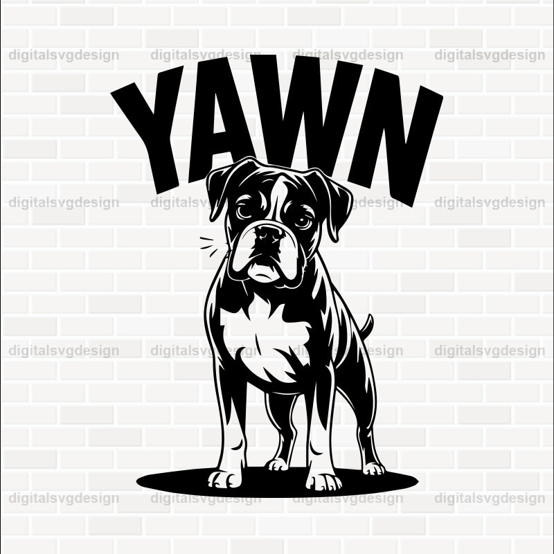 Yawn SVG