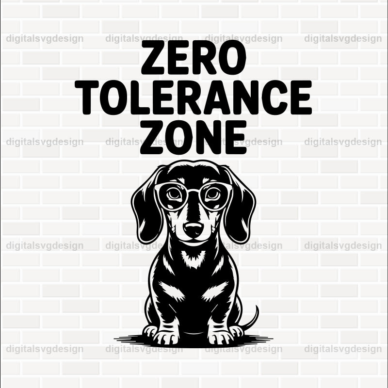 Zero Tolerance Zone SVG