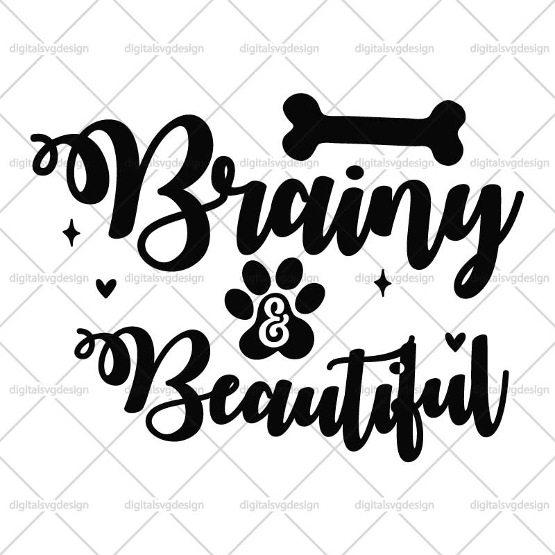 Brainy & Beautiful SVG