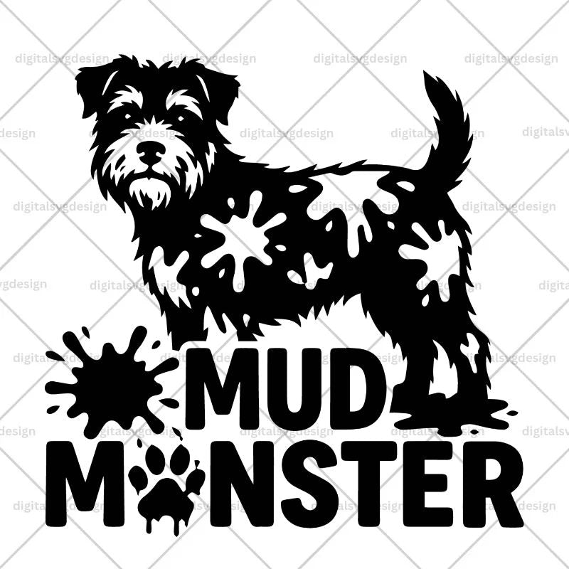 Mud Monster SVG