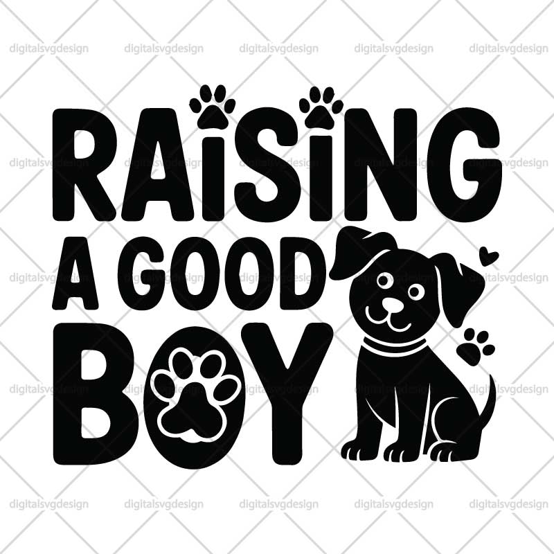 Raising A Good Boy SVG