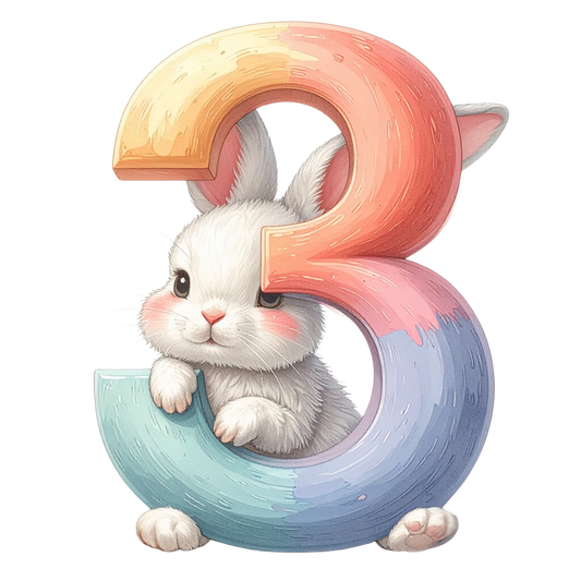 3 Easter Bunny PNG Clip Art